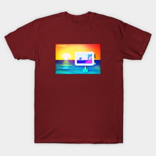 #Vaporwave Vacation T-Shirt